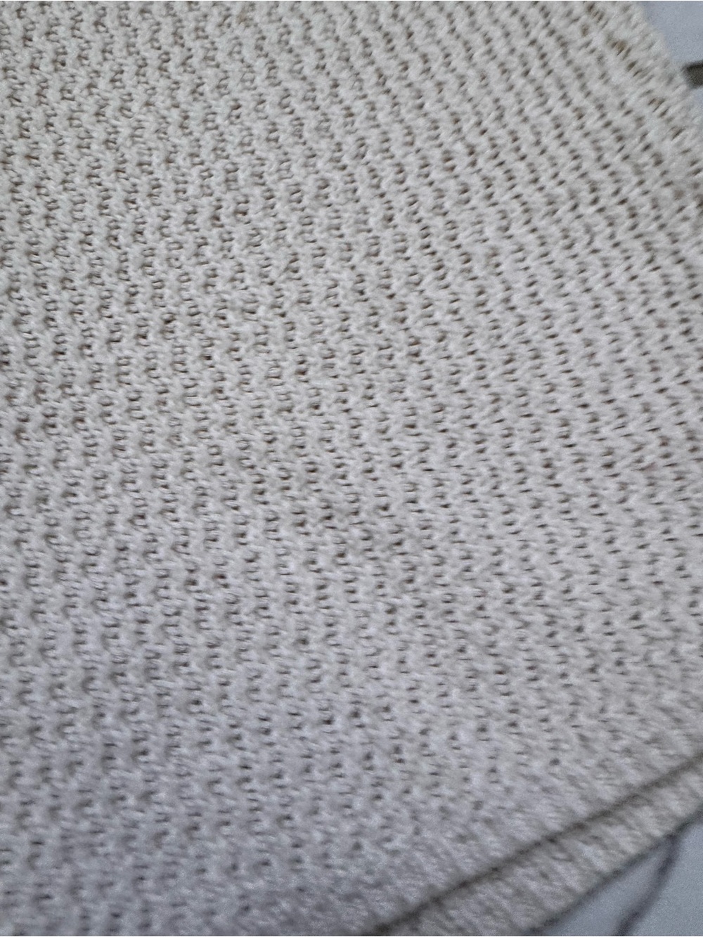 Abercrombie & Fitch Off-the-Shoulder Cream Knit Sweater - Picture 7 of 9